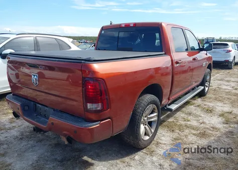2013 Ram 1500 Sport from USA, damaged, VIN 1C6RR6MT3DS589812